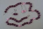 Amethyst and Rhodochrosite Necklace