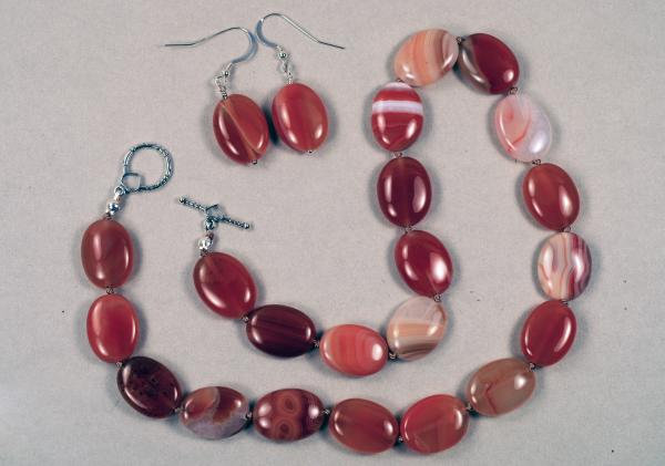 Orange Agate Necklace picture