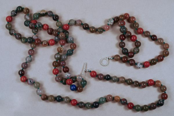 Long Jasper Necklace