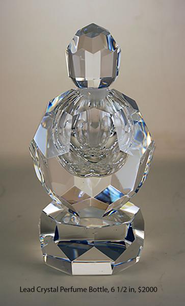 Lead Crystal Perfume Bottle