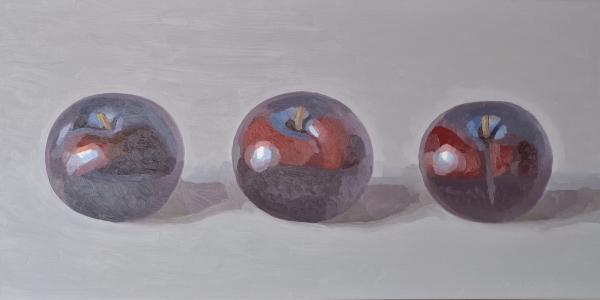 Three Red Plums picture