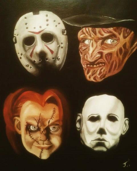 Horror Montage Print picture