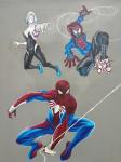 Spiderman Trifecta Print