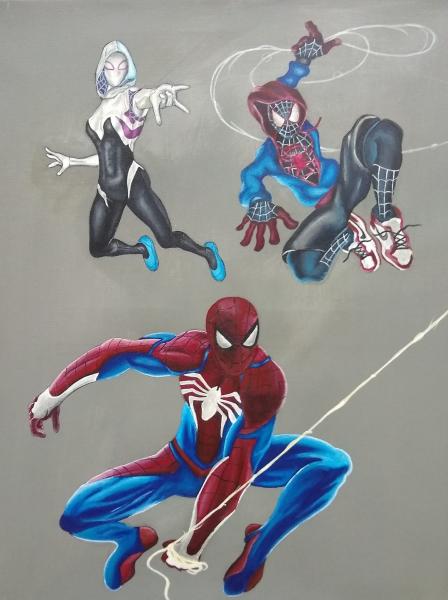 Spiderman Trifecta Print picture