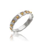 Sterling Silver Round Stack Ring