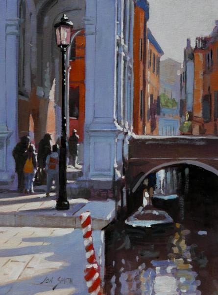 Venice San Rocco - 12x16 Original Oil