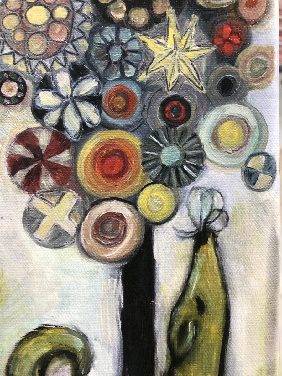 Kiss Butterfly (gallery wrapped stretched canvas print) picture