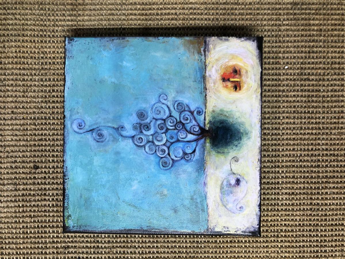 Tree Cycle (giclee print canvas) picture