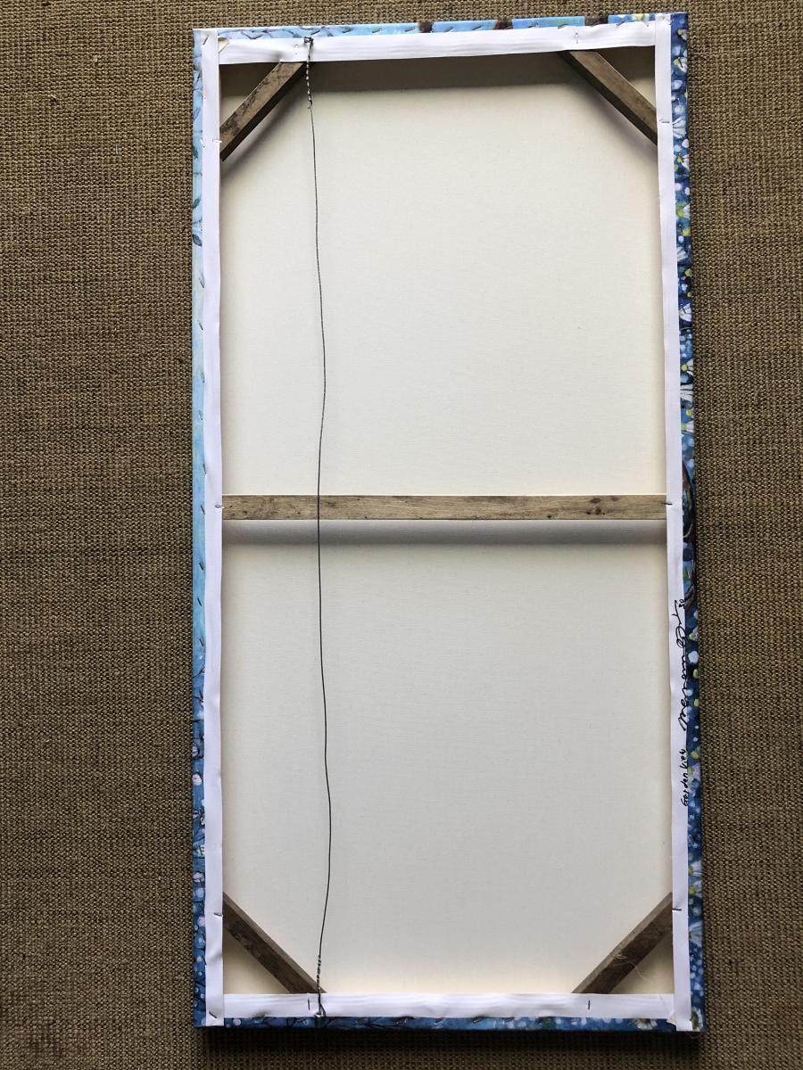 Garden View(gallery wrapped stretched canvas print) picture