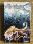 Tentacle Treasure(gallery wrapped stretched canvas print)
