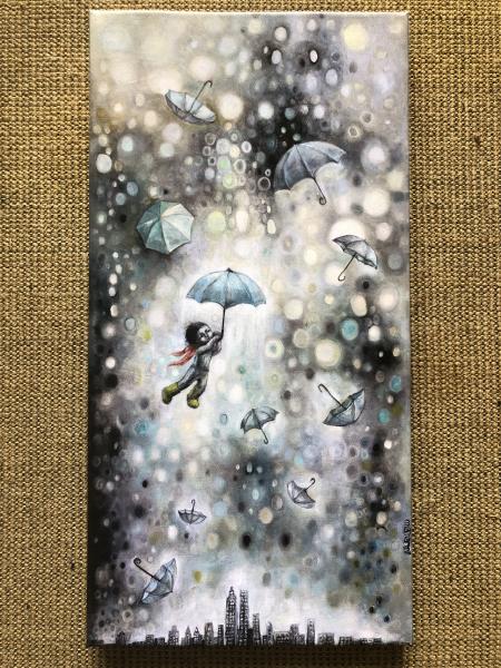 My Favorite Umbrella(gallery wrapped stretched canvas print)