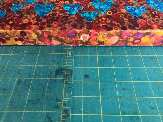 Flower Garden Red (original) picture