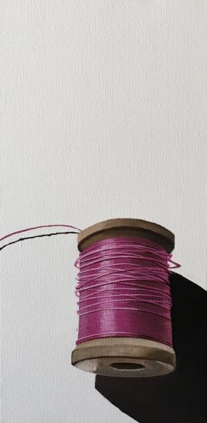 Pink Spool of Thread