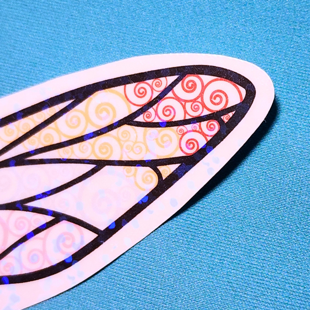 Lesbian Sticker, LGBTQIA+ Sticker, Pride Sticker, Fantasy, Writing, Journaling & Book Lover picture
