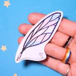 Trans Sticker, LGBTQIA+ Sticker, Pride Sticker, Fantasy, Writing, Journaling & Book Lover