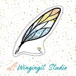 Aroace Sticker, LGBTQIA+ Sticker, Pride Sticker, Fantasy, Writing, Journaling & Book Lover