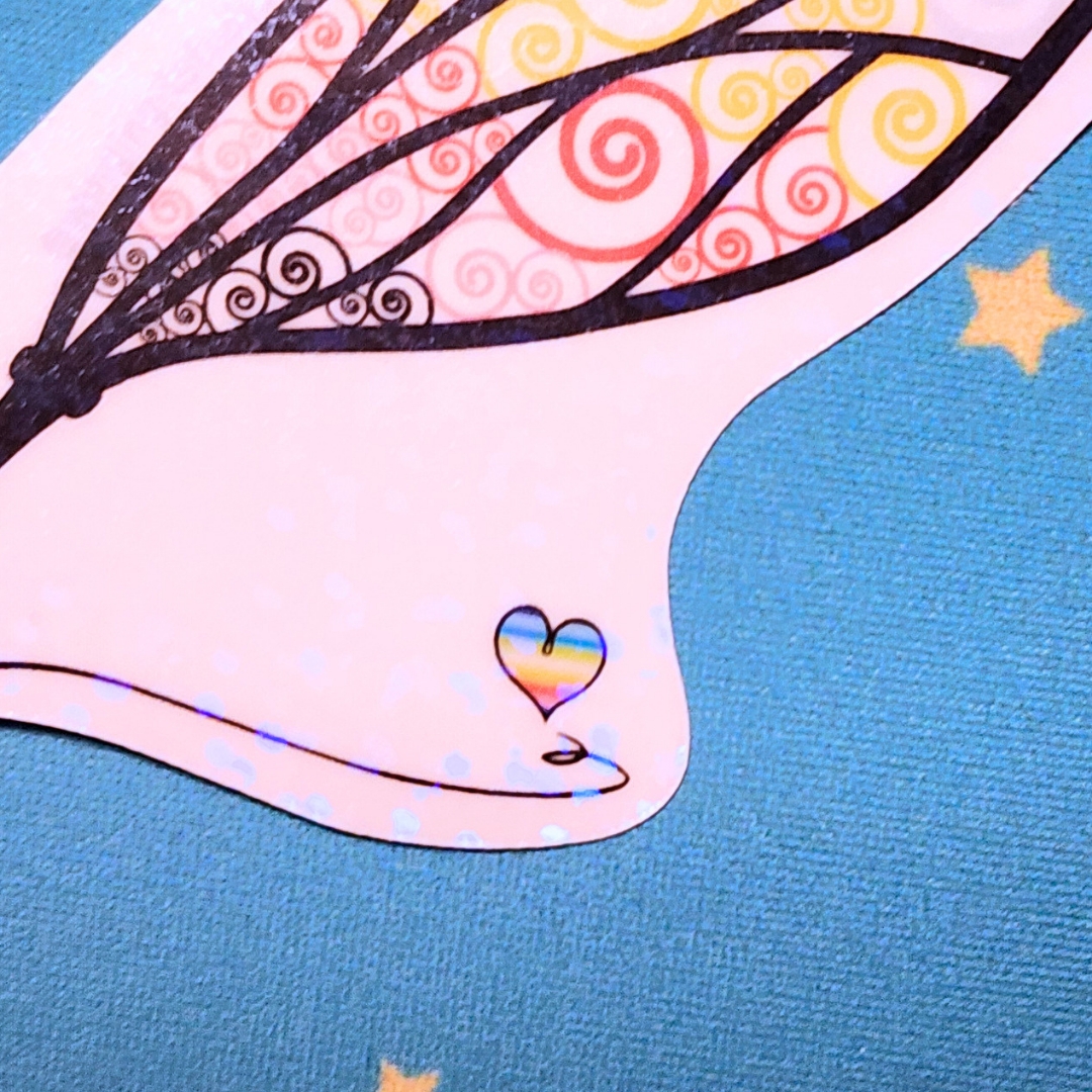 Queer Sticker, LGBTQIA+ Sticker, Pride Sticker, Fantasy, Writing, Journaling & Book Lover picture