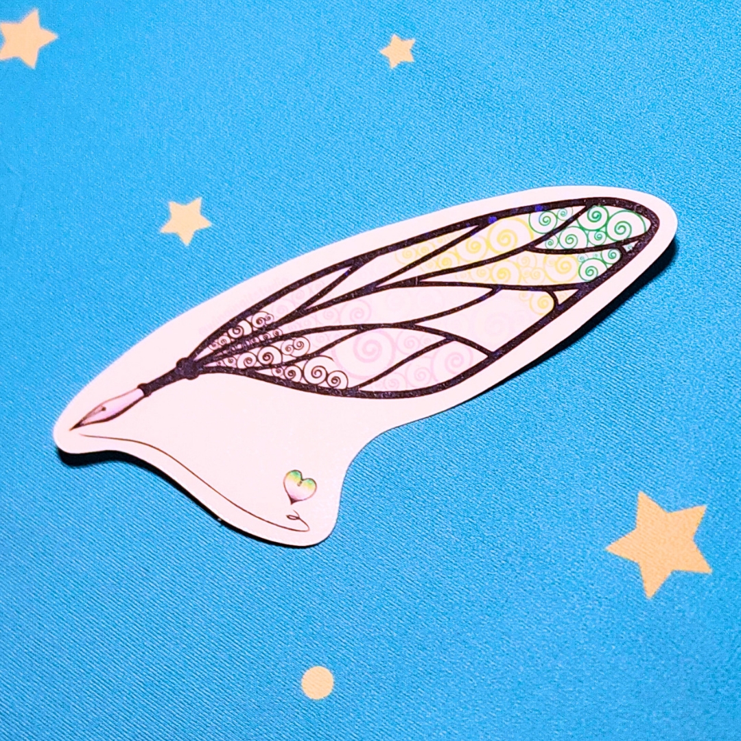 Aromantic Sticker, LGBTQIA+ Sticker, Pride Sticker, Fantasy, Writing, Journaling & Book Lover picture