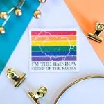 Rainbow Sheep Sticker