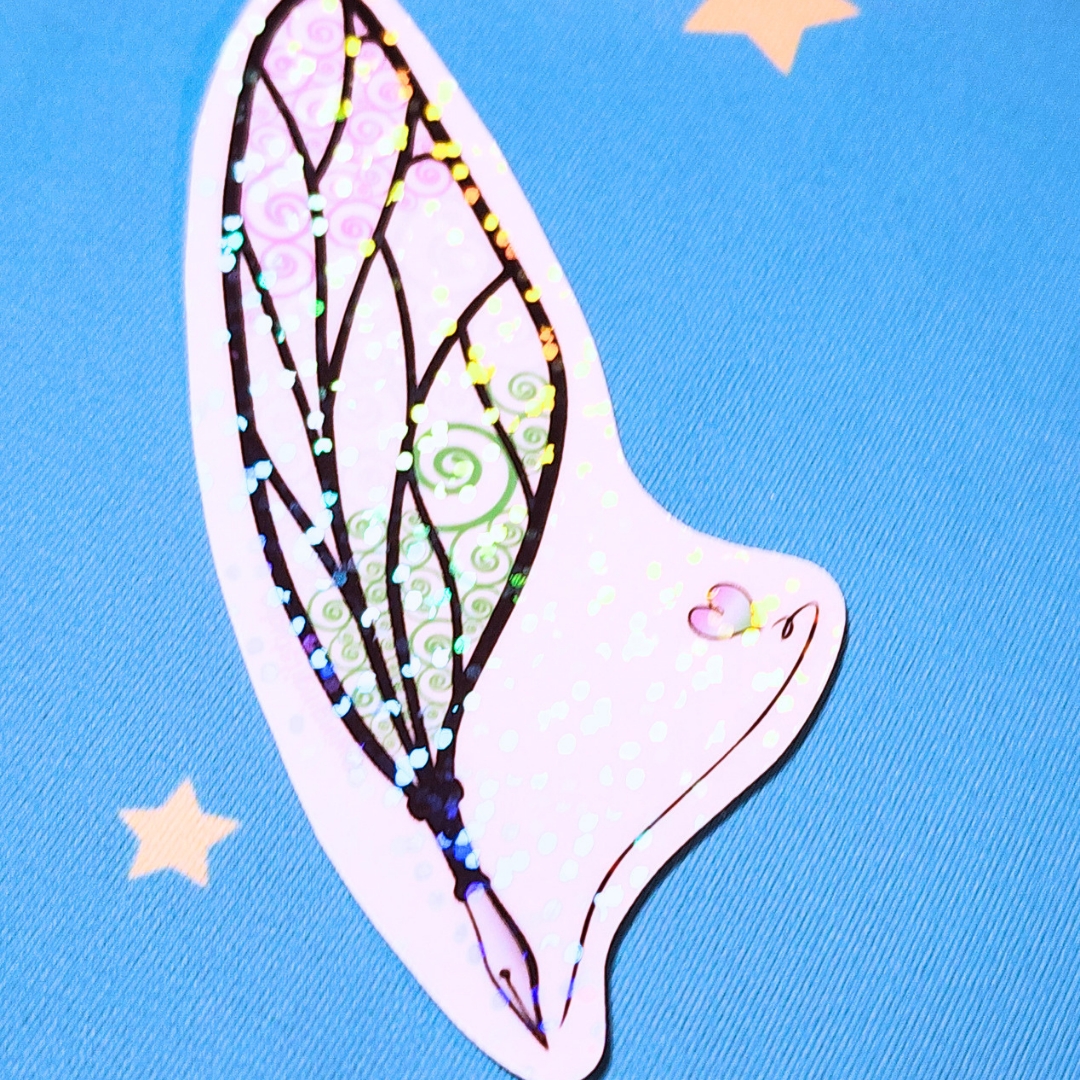 Genderqueer Sticker, LGBTQIA+ Sticker, Pride Sticker, Fantasy, Writing, Journaling & Book Lover picture