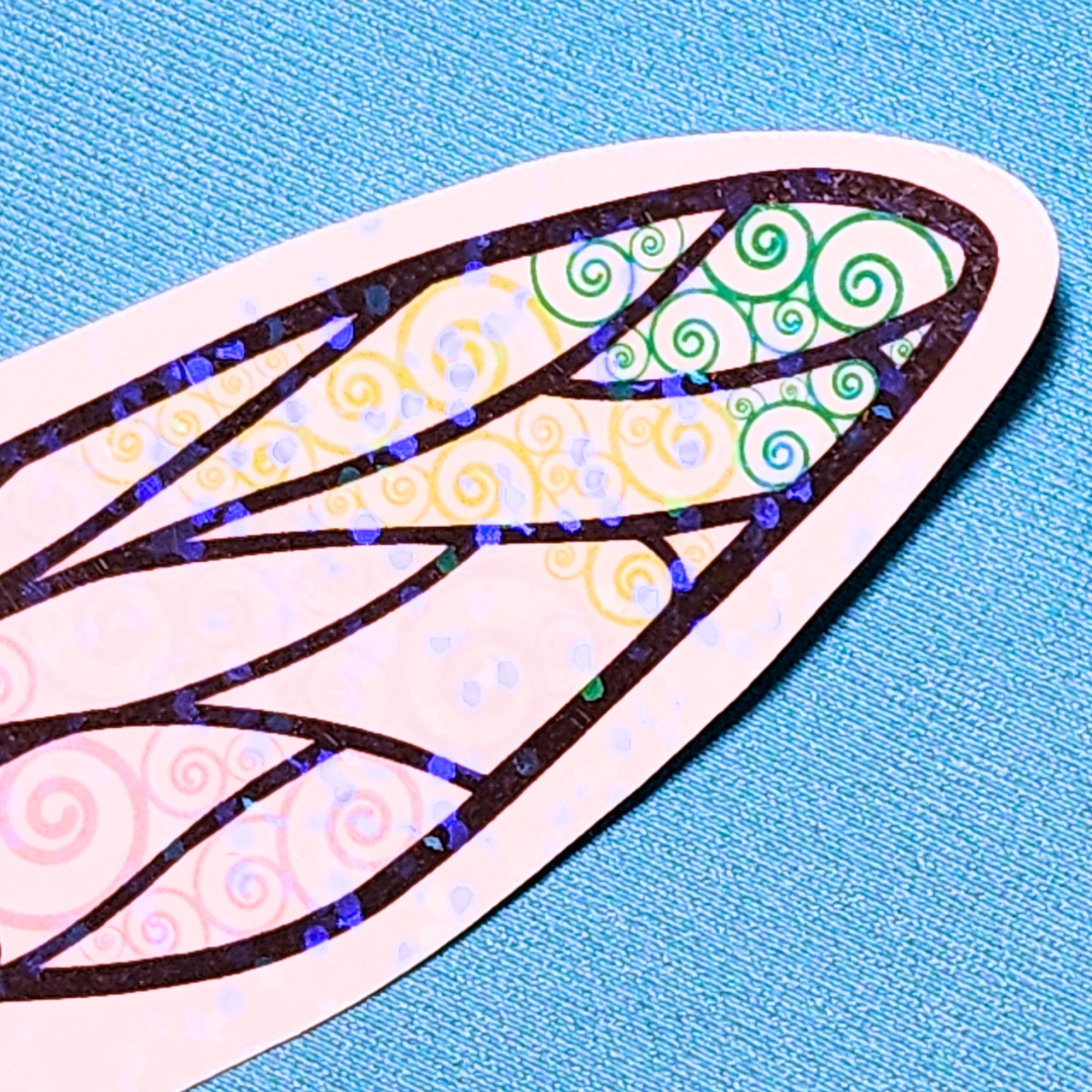 Aromantic Sticker, LGBTQIA+ Sticker, Pride Sticker, Fantasy, Writing, Journaling & Book Lover picture