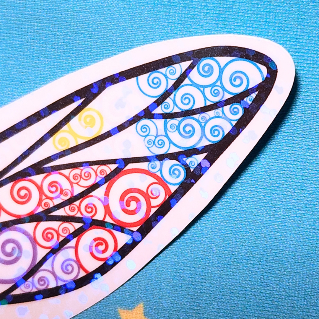 Polyamory Sticker, LGBTQIA+ Sticker, Pride Sticker, Fantasy, Writing, Journaling & Book Lover picture