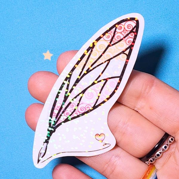 Lesbian Sticker, LGBTQIA+ Sticker, Pride Sticker, Fantasy, Writing, Journaling & Book Lover