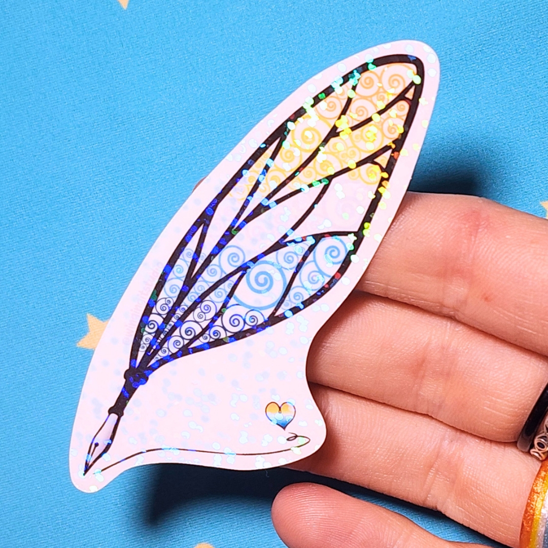 Aroace Sticker, LGBTQIA+ Sticker, Pride Sticker, Fantasy, Writing, Journaling & Book Lover picture
