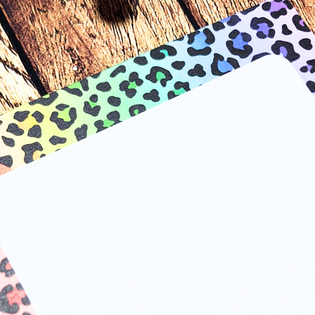 Rainbow Leopard Notepad picture