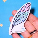 Polysexual Sticker, LGBTQIA+ Sticker, Pride Sticker, Fantasy, Writing, Journaling & Book Lover