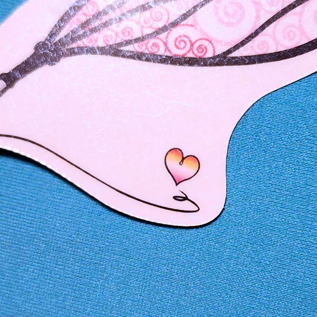 Lesbian Sticker, LGBTQIA+ Sticker, Pride Sticker, Fantasy, Writing, Journaling & Book Lover picture