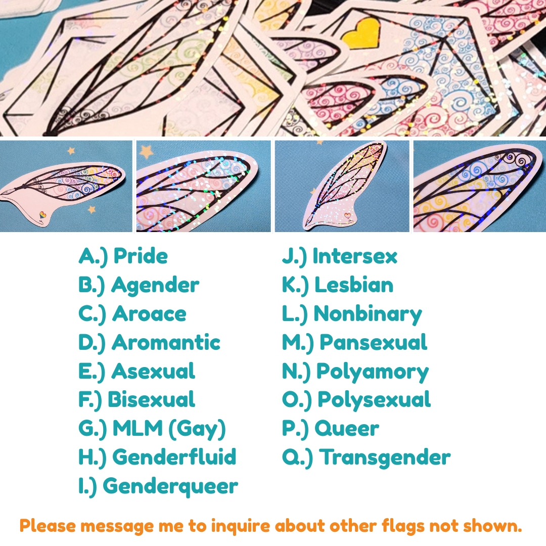 Aromantic Sticker, LGBTQIA+ Sticker, Pride Sticker, Fantasy, Writing, Journaling & Book Lover picture