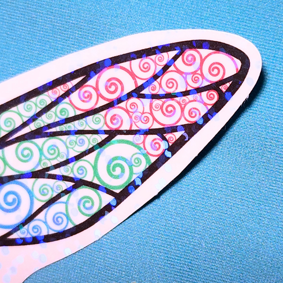 Polysexual Sticker, LGBTQIA+ Sticker, Pride Sticker, Fantasy, Writing, Journaling & Book Lover picture