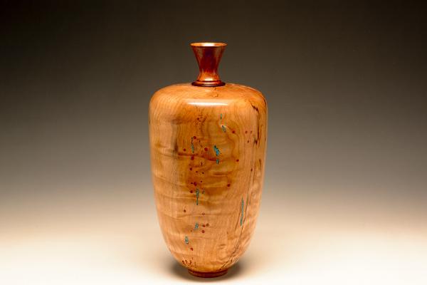 Quilted Maple Vase