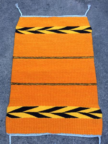 Handwoven Wedgeweave Rug. Hand Dyed. Natural Dyes picture