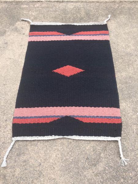 Handwoven Rug or Wall Hanging, Wool, Southwestern Navajo Design