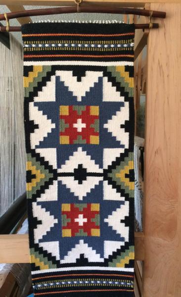 Geometric Handwoven Wall Hanging picture