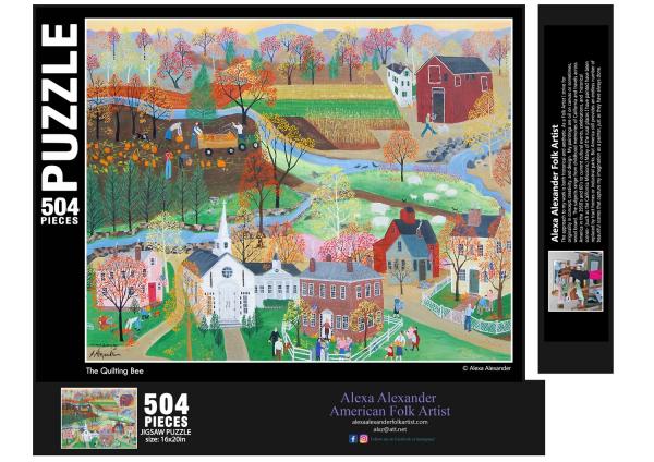Jigsaw Puzzle- Vermont Quilting Bee