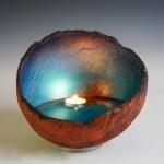 Turquoise and Copper Glowing Stone