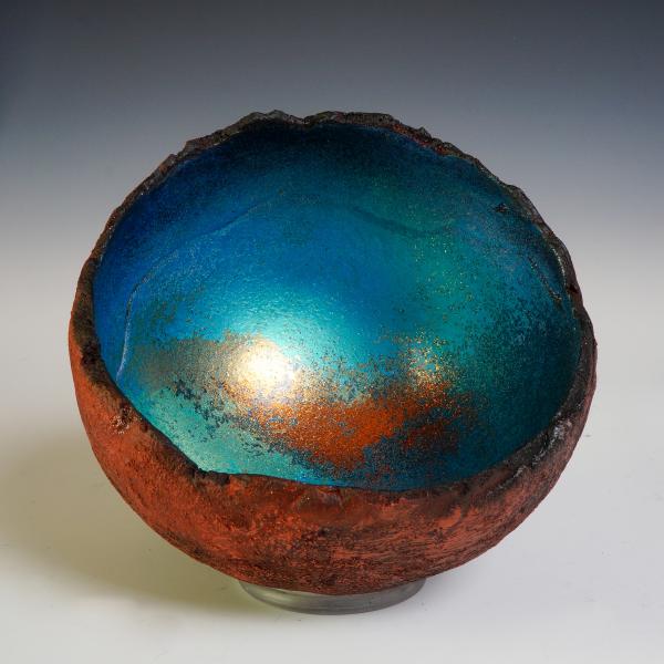 Turquoise and Copper Glowing Stone picture