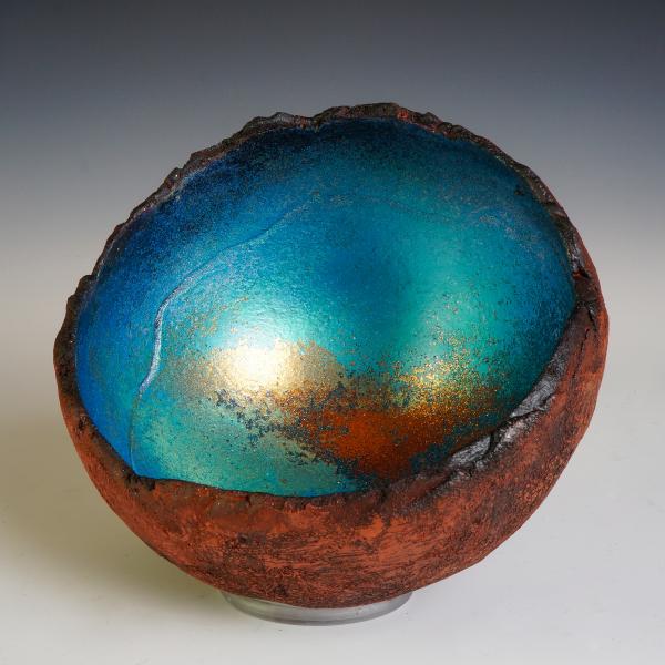 Turquoise and Copper Glowing Stone picture