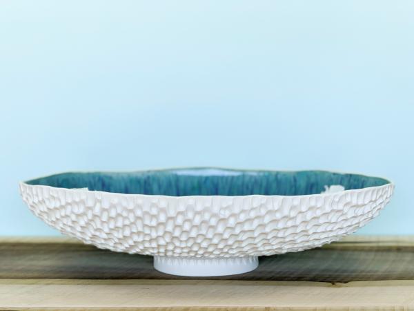 Anemone Oval Bowl in Shallow Seas picture