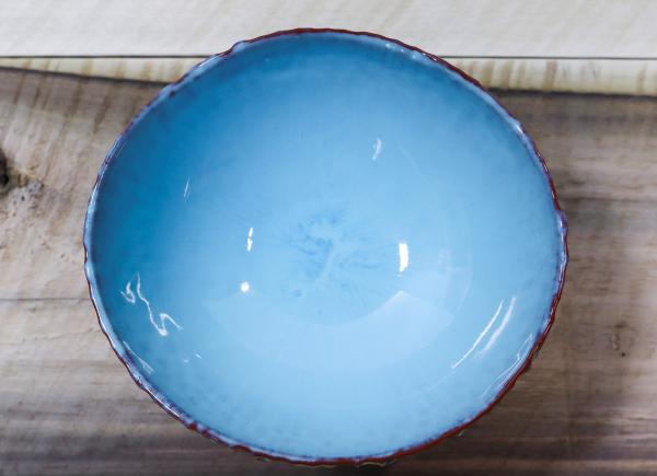 Layered Small Bowl in Tahitian Blue picture
