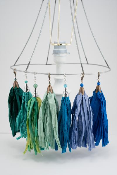 Tassels-Greens & Blues picture