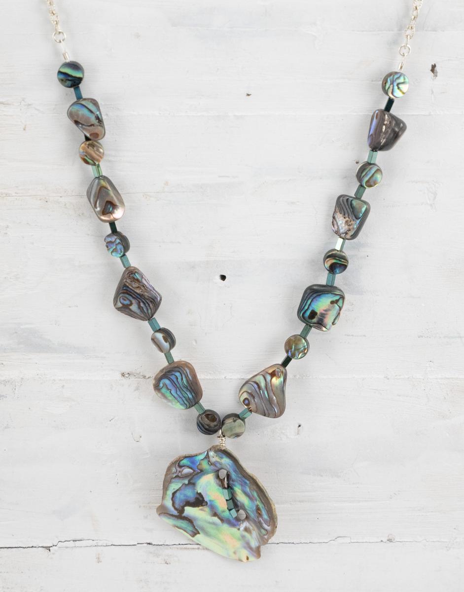 Abalone necklace picture