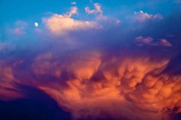 Moon Over Stormclouds