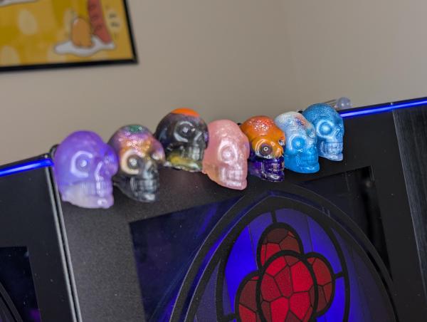 Skull Magnet | Handmade | Necromancy Collection