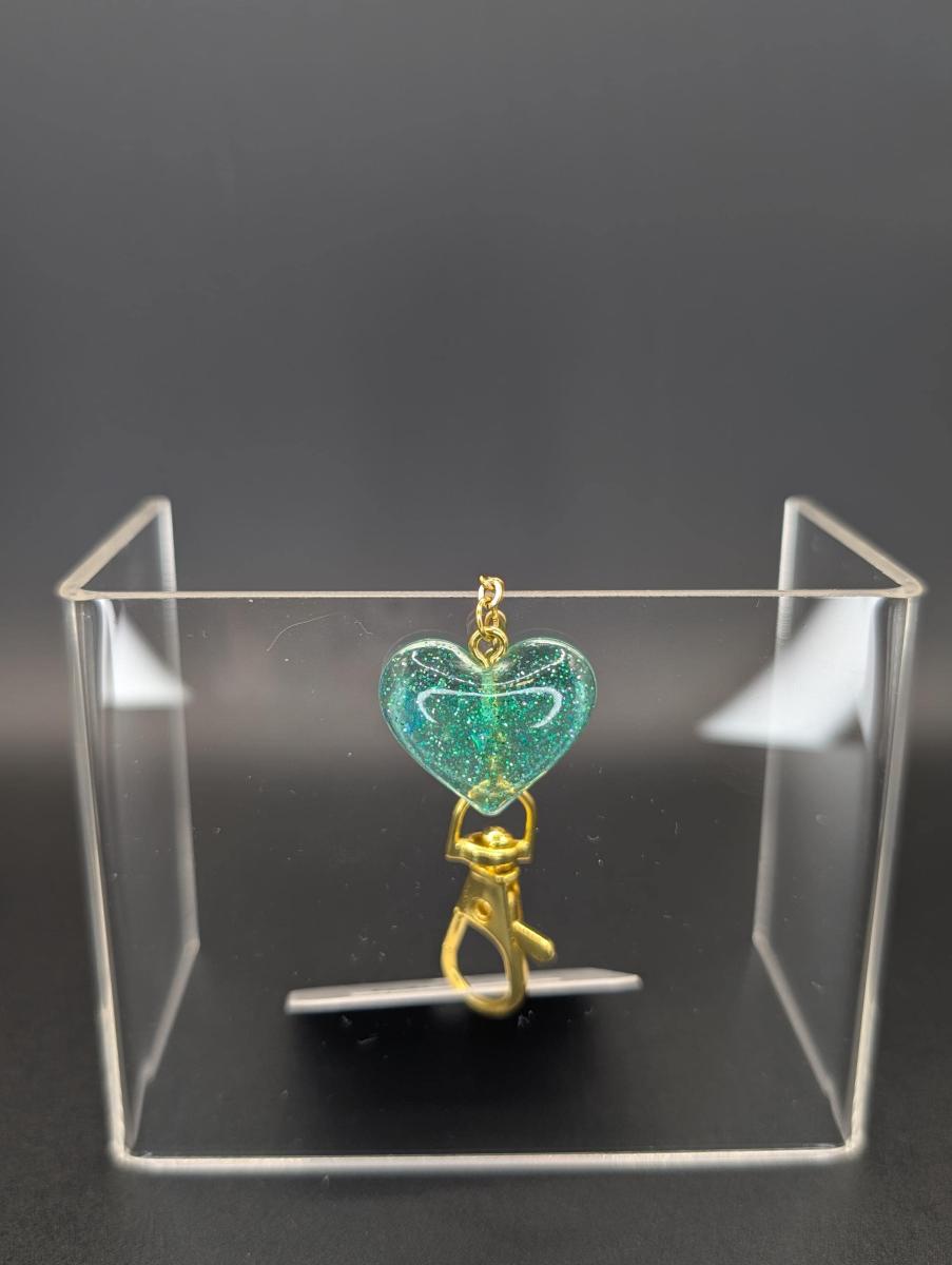 Keychains | Hearts | Handmade | Multiple Colors picture