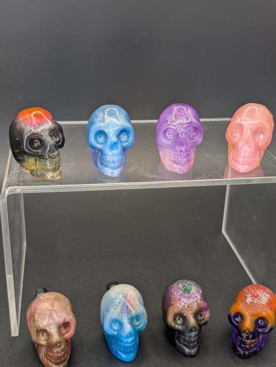 Skull Magnet | Handmade | Necromancy Collection picture