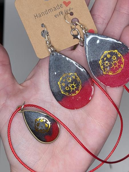 Earring + Necklace Set | Star Wars Inspired Collection | Non-Hypoallergenic